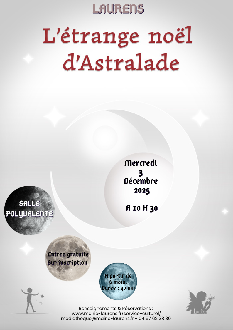 AFFICHE Létrange noêl dastralade dec 2025